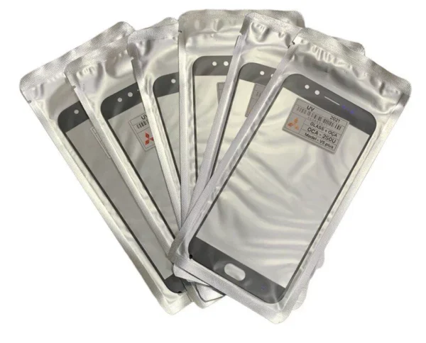 LCD MIDDLE FRAME VIVO V5 PLUS BLACK GLASS WITH OCA PAPER SHEET