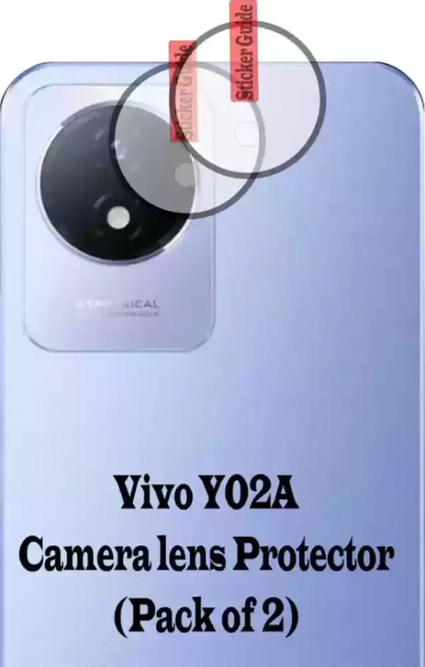 LCD  VIVO Y02A CAMERA GLASS (LENS)